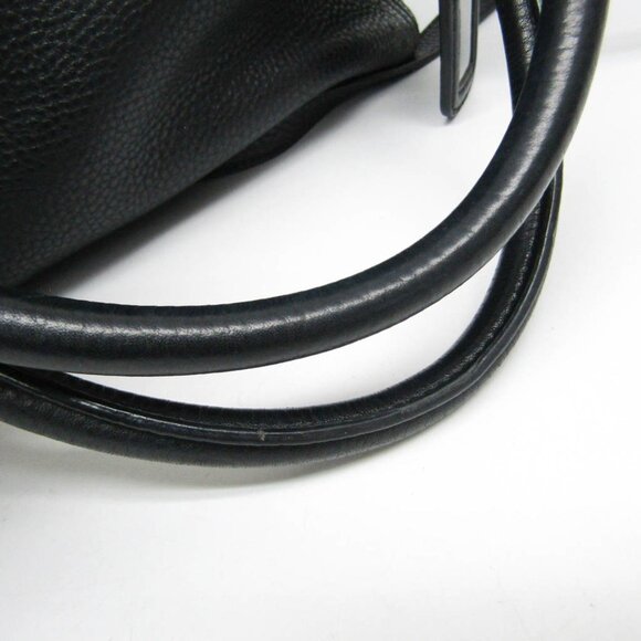 PRADA Black Leather Shoulder Bag - Picture 10 of 16